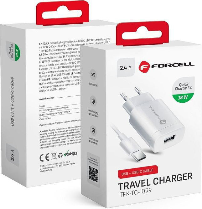 chargeur-secteur-forcell-usb-type-c-2-4a-18w-quick-charge-3-0