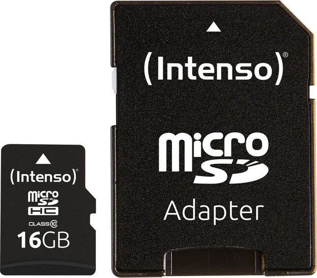 carte-micro-sd-intenso-16-go-classe-10-adaptateur