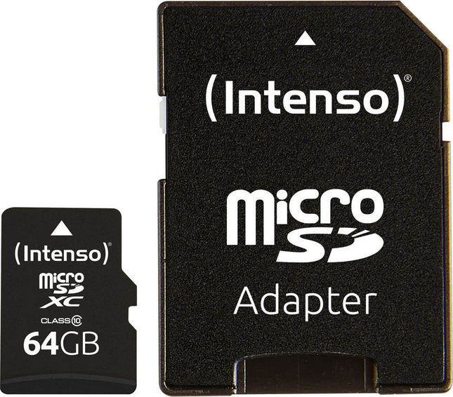 carte-micro-sd-intenso-64-go-classe-10-adaptateur
