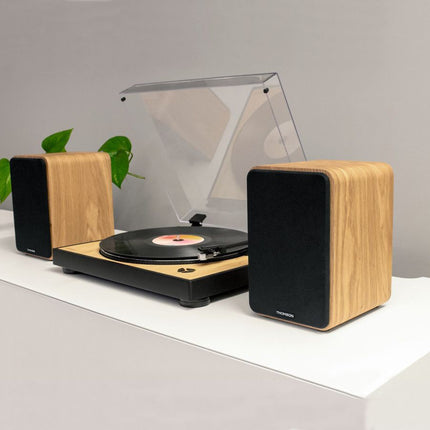 enceinte-bibliotheque-thomson-100w-musicaux-marron