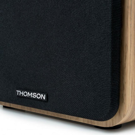 enceinte-bibliotheque-thomson-100w-musicaux-marron