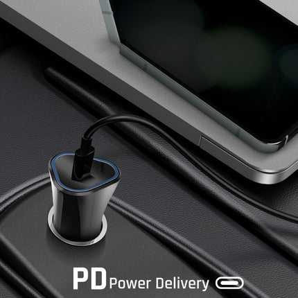chargeur-allume-cigare-bluestar-usb-c-20w-power-delivery-noir