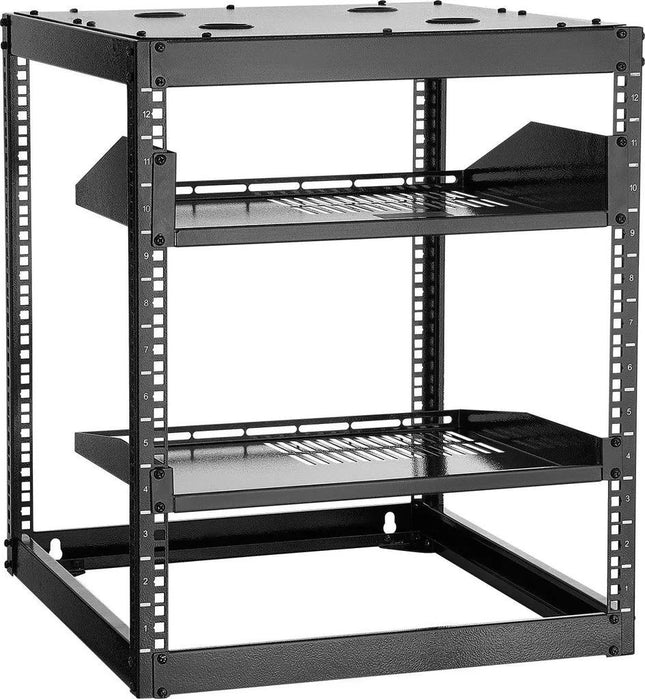accessoire-rack-komelec-etagere-fixe-1u-prof-250mm