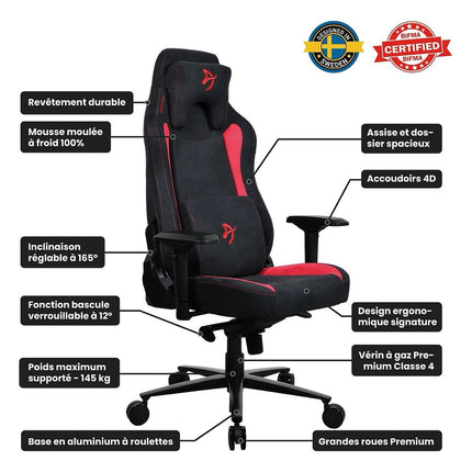 chaise-gaming-arozzi-vernazza-supersoft-noir-rouge
