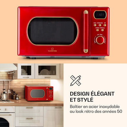 micro-ondes-grill-klarstein-julieta-grill-20l-800-w-o25-5cm-rouge
