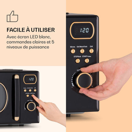 micro-ondes-grill-klarstein-julieta-grill-20l-800-w-o25-5cm-noir
