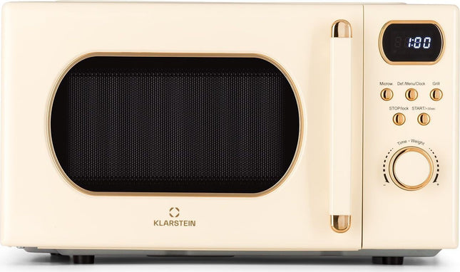 micro-ondes-grill-klarstein-julieta-grill-20l-800-w-o25-5cm-beige
