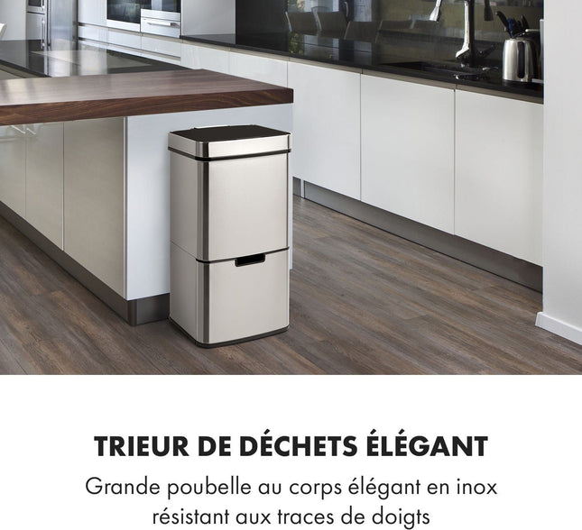 poubelle-de-cuisine-tri-selectif-klarstein-touchless-capteur-72l-4-bacs-inox