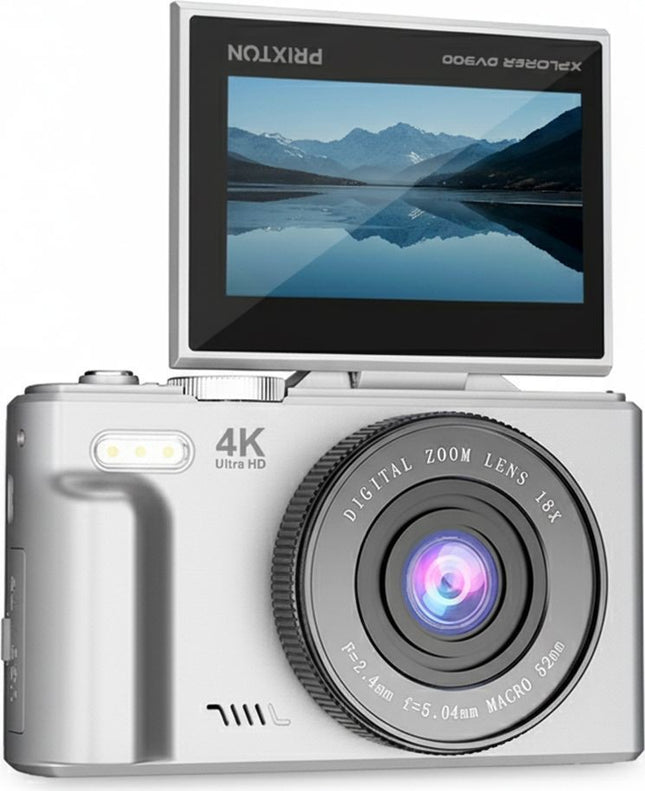 camera-prixton-camera-digitale-xplorer-wifi-argent