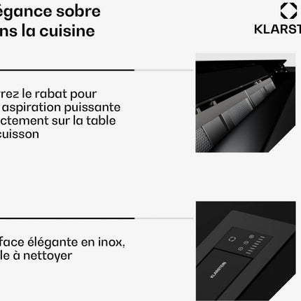 hotte-escamotable-klarstein-brisa-escamotable-710-m-h-a-42-db-noir