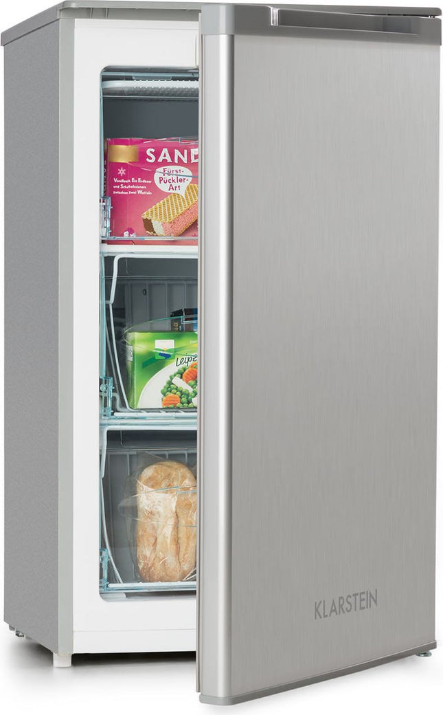 congelateur-top-klarstein-garfield-xl-4-etoiles-69l-80w-41-db-inox