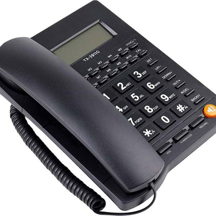telephone-sans-fil-avizar-fixe-avec-ecran-lcd-touches-m1-a-m10