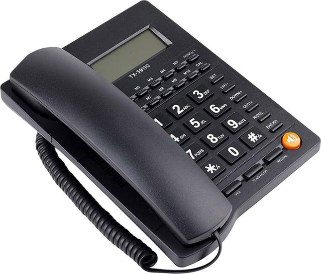telephone-sans-fil-avizar-fixe-avec-ecran-lcd-touches-m1-a-m10