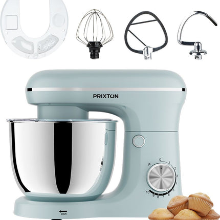 robot-patissier-prixton-kr250-1500-w-10-vitesses-5-l-bleu