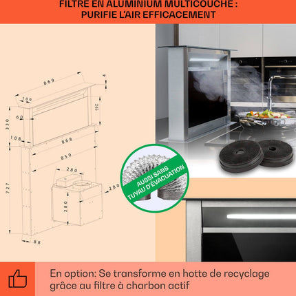 hotte-escamotable-klarstein-royal-flush-eco-90cm-576m-h-a