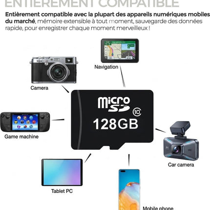 carte-micro-sd-visiodirect-carte-memoire-micro-sd-128go-sdxc-sdhc