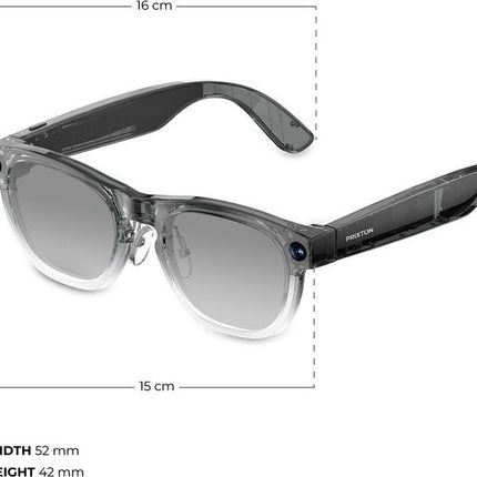lunettes-connectees-prixton-full-hd-avec-assistant-ia-transparent