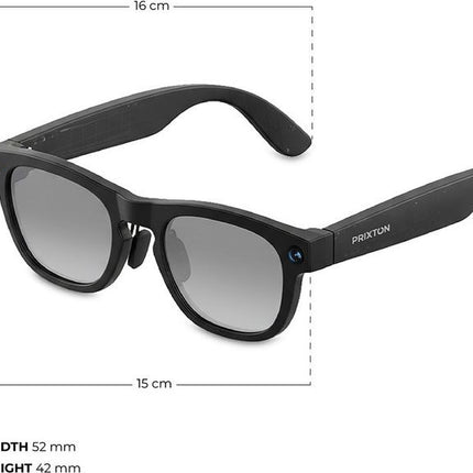 lunettes-connectees-prixton-full-hd-avec-assistant-ia-noir