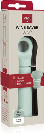 aerateur-de-vin-vacuvin-pompe-loop-jade-avec-bouchon