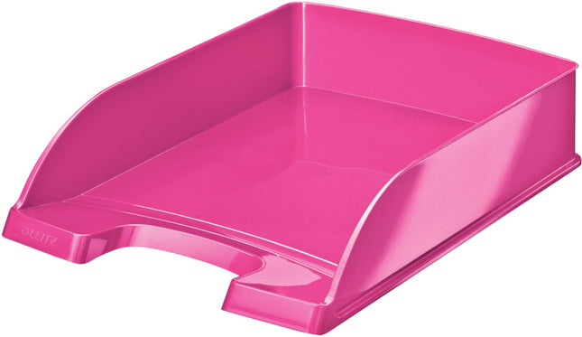 bannette-bureau-leitz-corbeille-courrier-a4-wow-rose