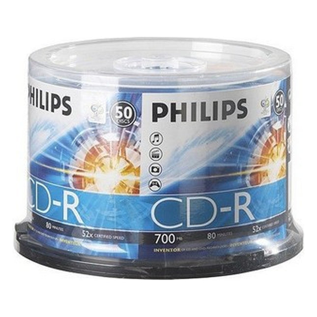 cd-vierge-philips-p50-80min-52x-spindle
