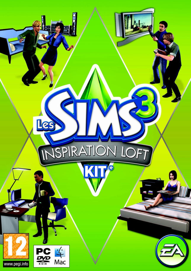 jeu-pc-electronic-arts-sims-3-kit-inspiration-loft-reconditionne