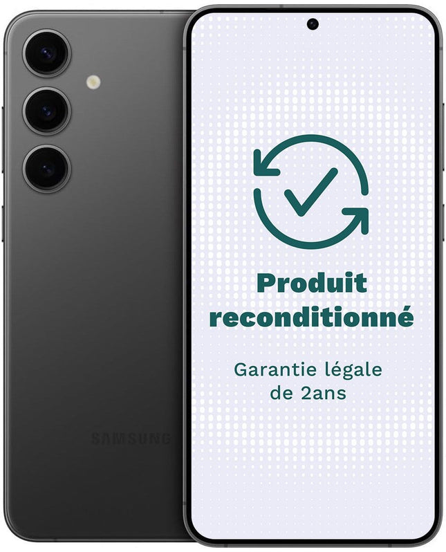 smartphone-samsung-galaxy-s24-noir-128go-excellent-etat-avec-batterie-neuve-reconditionne