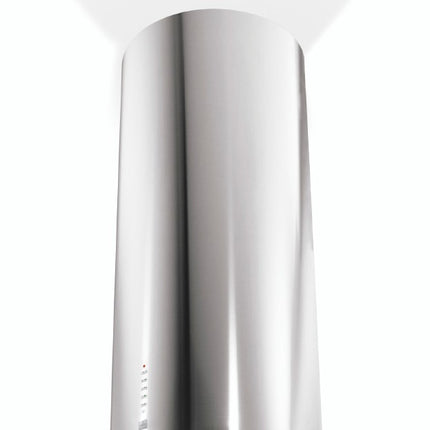hotte-decorative-ilot-roblin-cylindre-370-inox