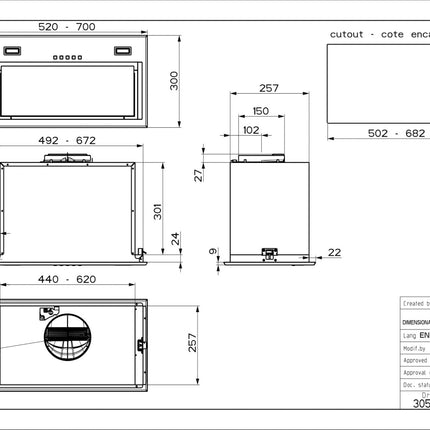hotte-encastrable-roblin-aria-520-inox