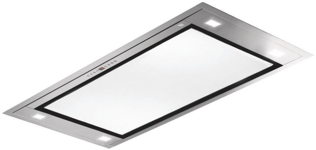 hotte-plafond-roblin-inspiration-1000-verre-blanc