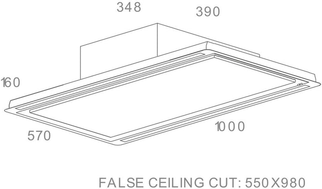 hotte-plafond-elica-hilight-x-h16-ix-a-100