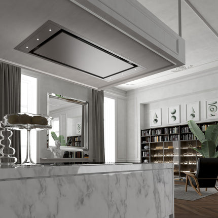 hotte-plafond-roblin-aqua-slim-1000-inox