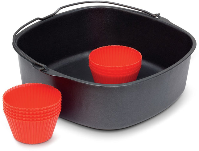 plaque-philips-hd9945-01-cuve-4-2l-et-moules-a-muffin-pour-airfryers-xl