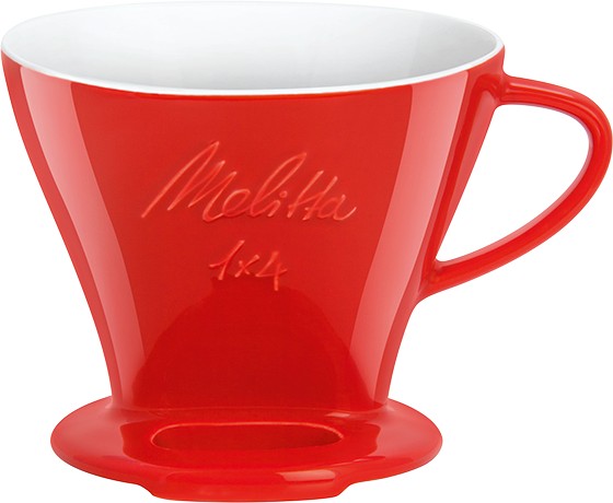 porte-filtre-melitta-filtre-porcelaine-rouge