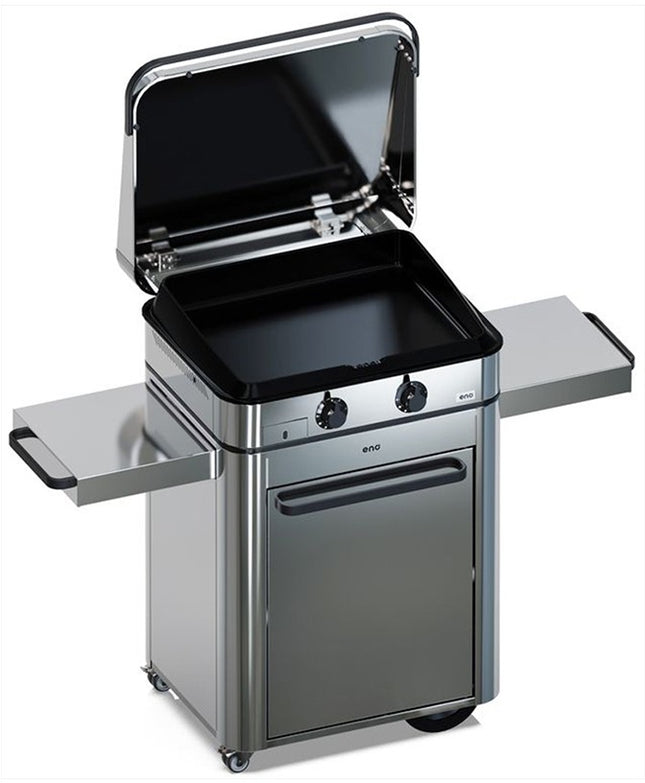 plancha-gaz-eno-enosign-65-inox-2-bruleurs-sur-chariot-56x40-cm