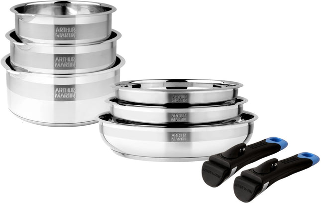 batterie-de-cuisine-arthur-martin-8pcs-am2230