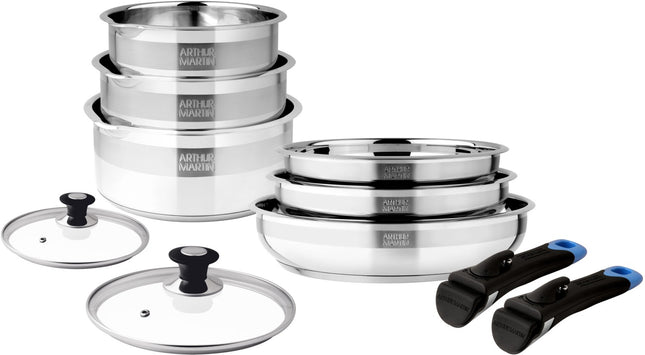 batterie-de-cuisine-arthur-martin-10-pieces-am2216
