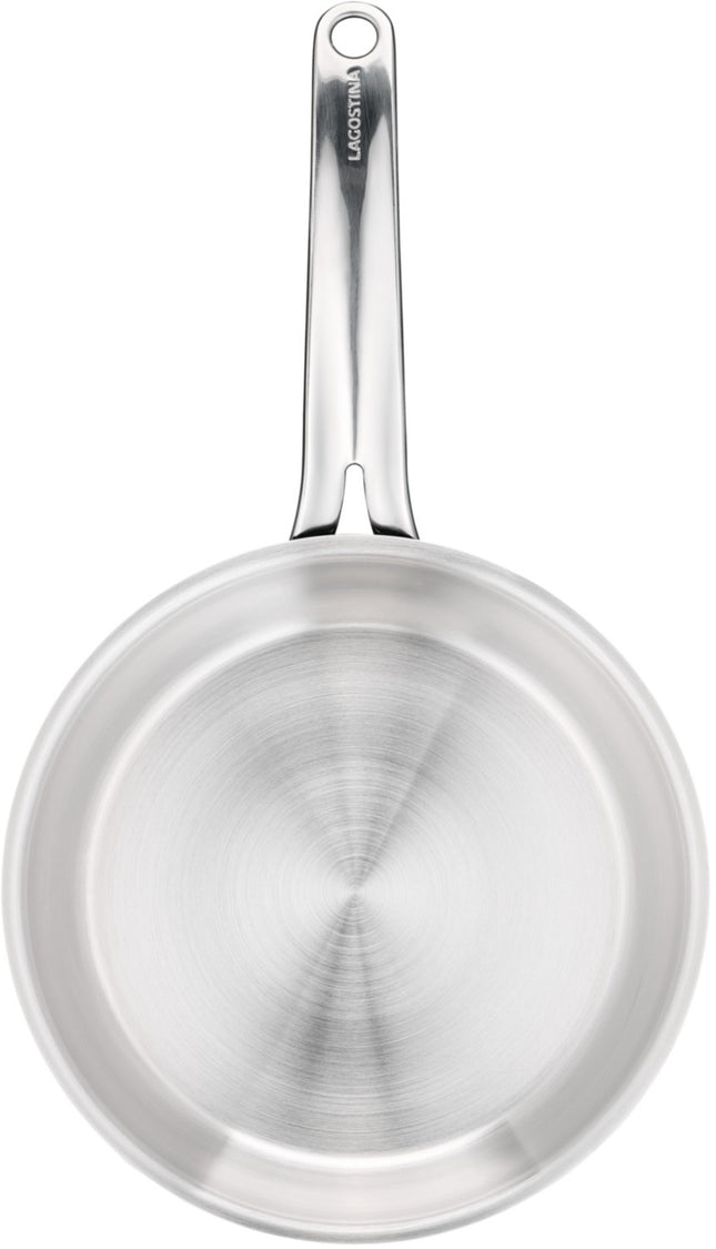 poele-lagostina-2-poeles-inox-la-prima-24-28-cm