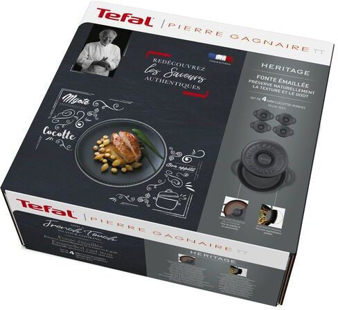 mini-cocotte-tefal-pierre-gagnaire-heritage-x4-ronde-10-cm