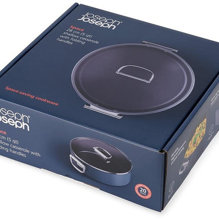 cocotte-joseph-joseph-space-de-28-cm-2-poignees-avec-couvercle