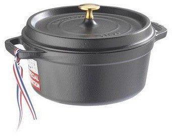 cocotte-staub-ronde-noir-diam-24cm-en-fonte