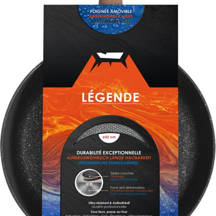 poele-durandal-32cm-ceramique-legende