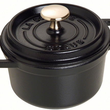 cocotte-staub-ronde-noir-mat-14cm