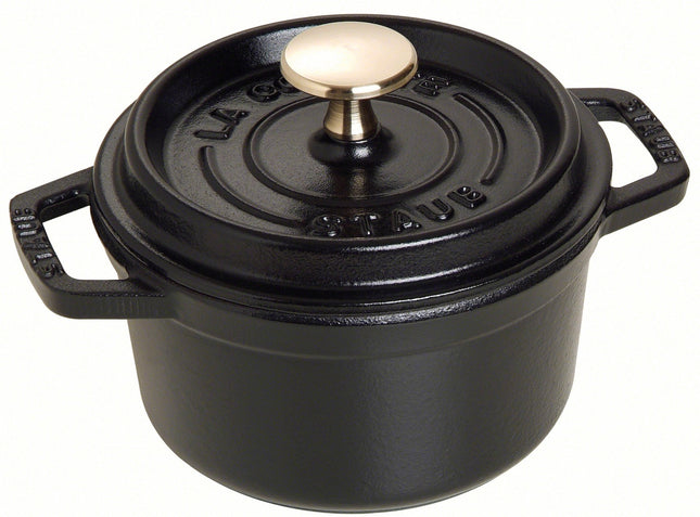 cocotte-staub-ronde-noir-mat-14cm