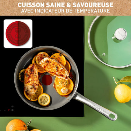 sauteuse-tefal-manche-fixe-renew-24cm-avec-couvercle