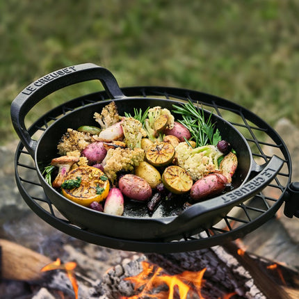 poele-grill-le-creuset-rond-collection-barbecue-25cm-noir-mat