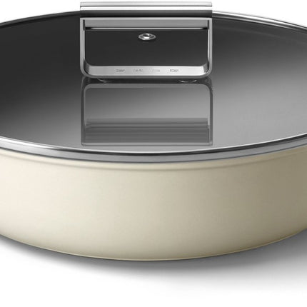 sauteuse-smeg-28cm-ceramique-creme-avec-couvercle