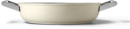 sauteuse-smeg-28cm-ceramique-creme-avec-couvercle