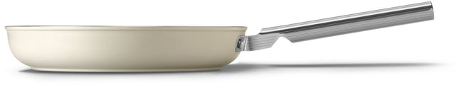 poele-smeg-28cm-ceramique-creme