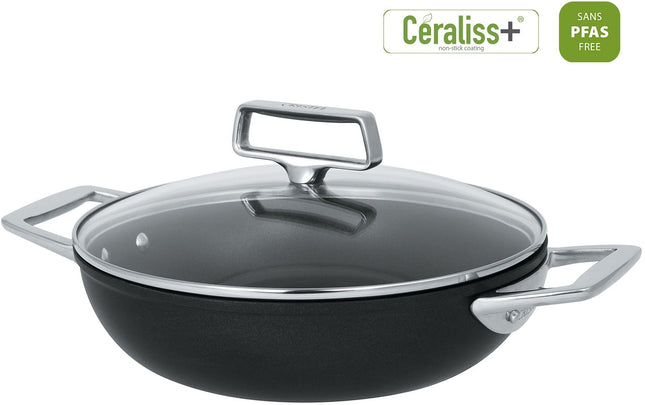 sauteuse-cristel-28-cm-2-anses-castel-pro-fixe-ultralu-ceraliss